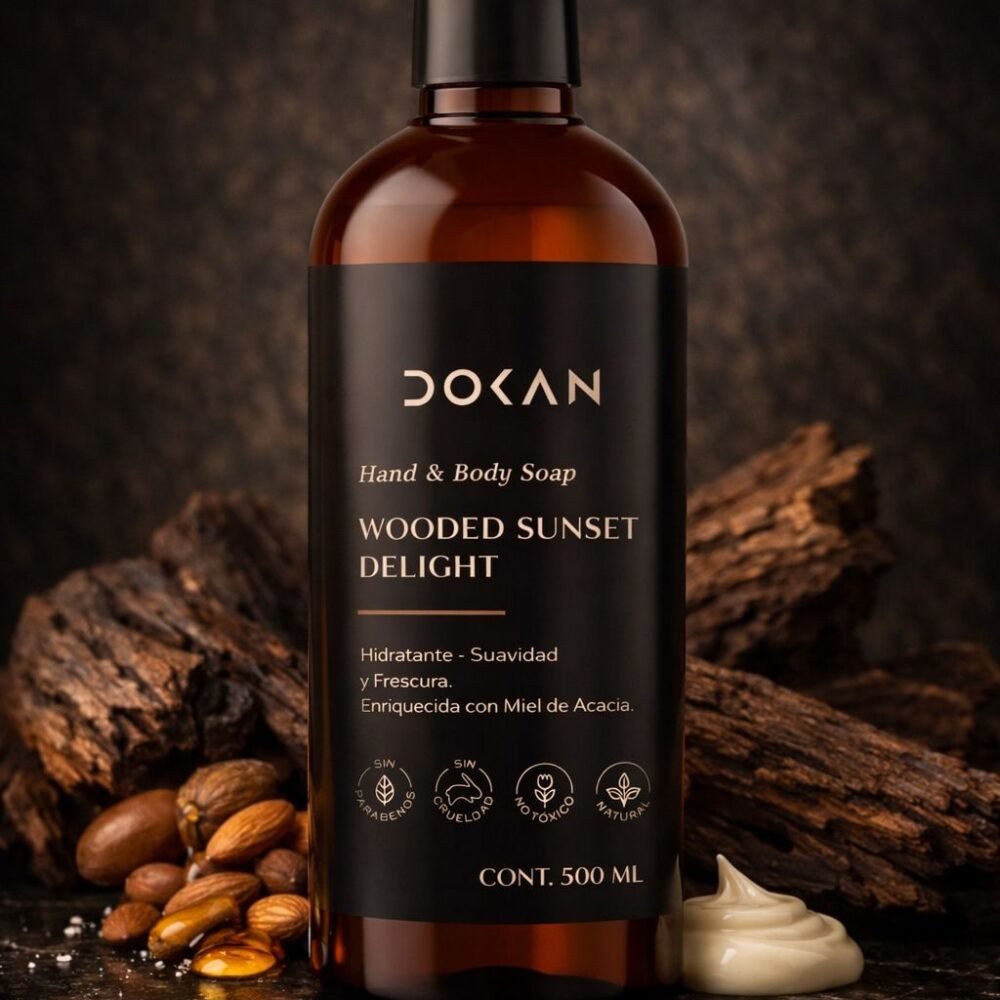 HAND & BODY Soap Wooded Sunset Delight (500 ml)