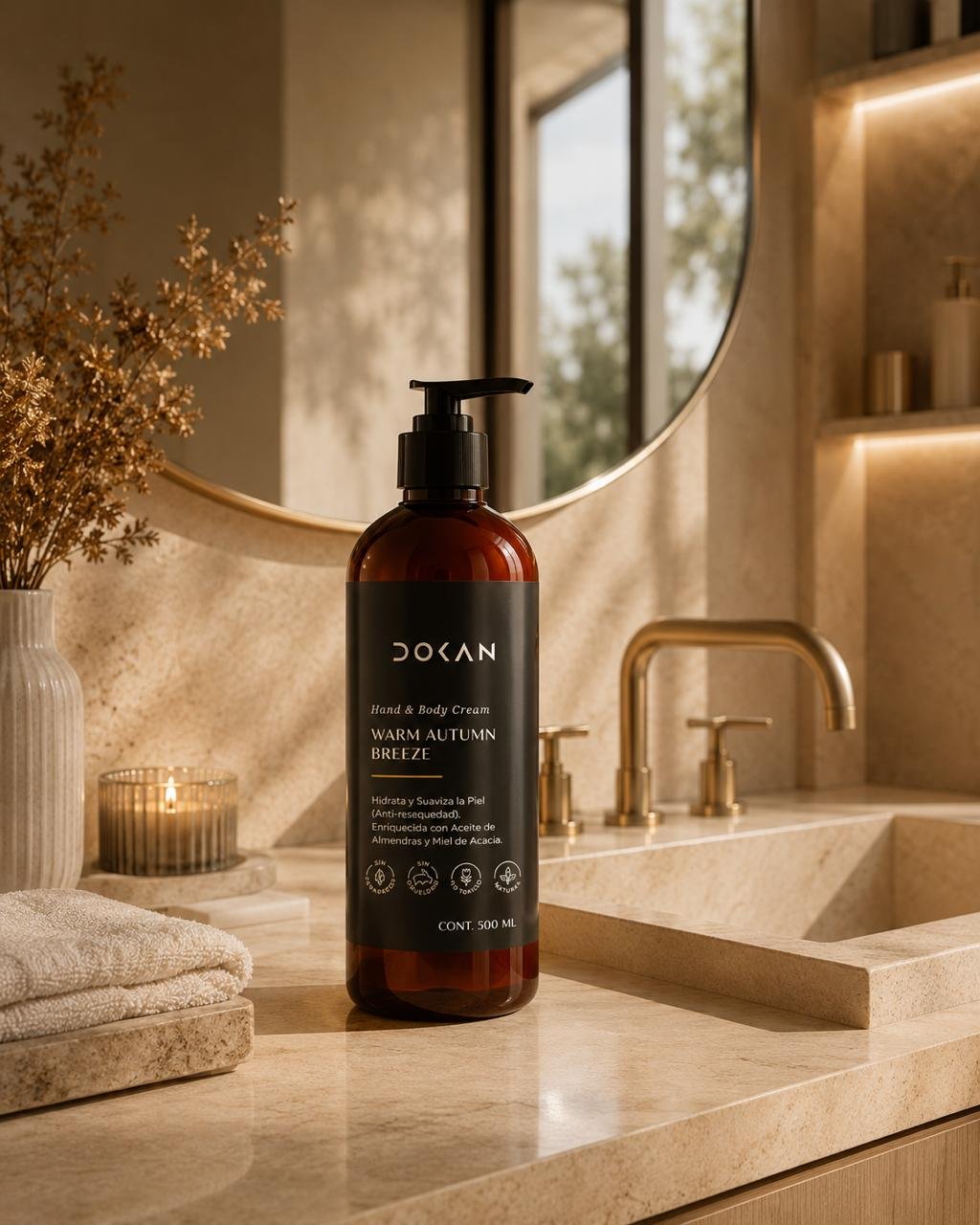 Hand & Body Cream Warm Autumn Breeze (500 ml)