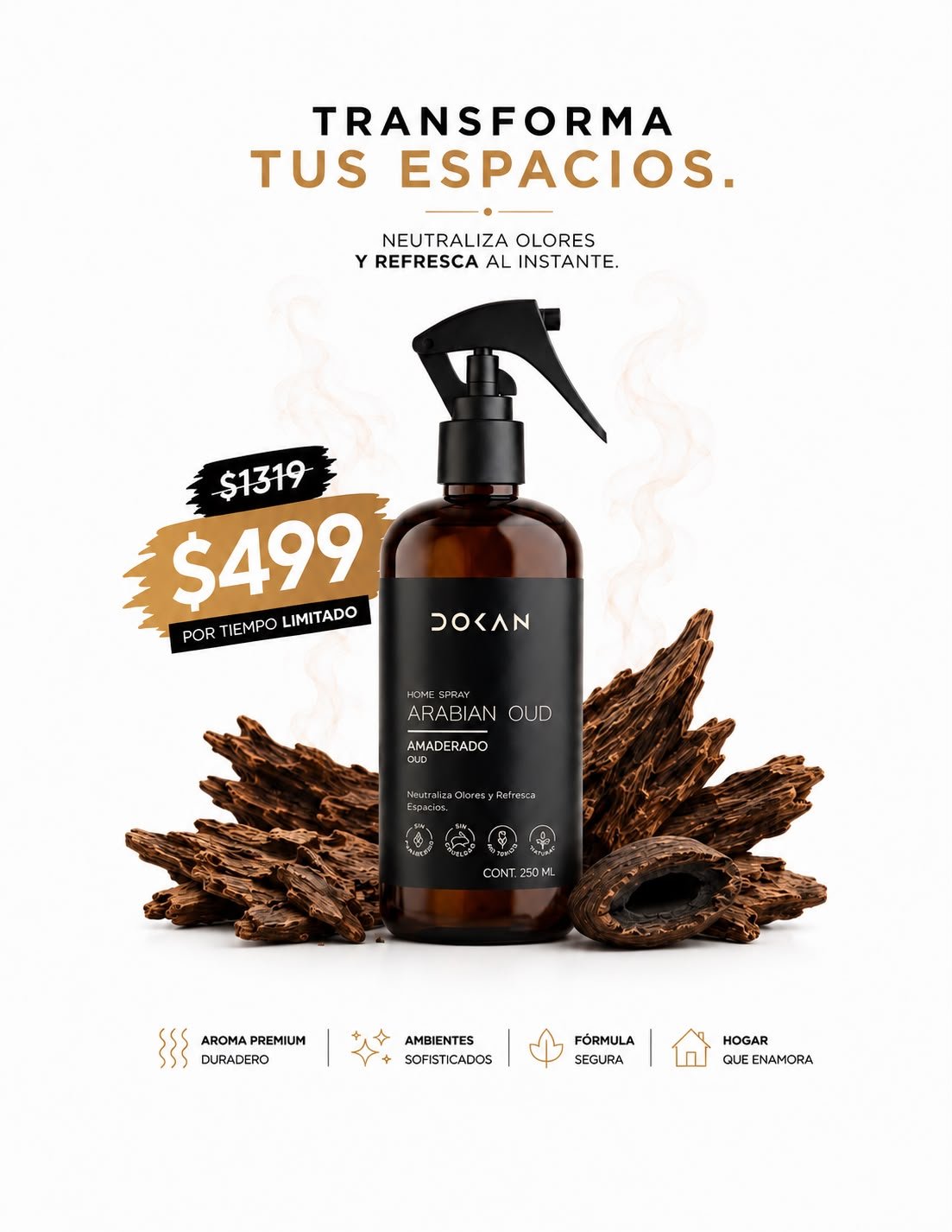 Home Spray ARABIAN OUD (250 ml)