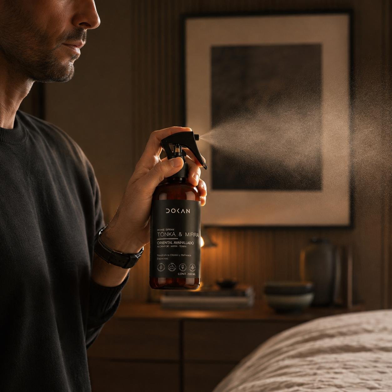 Home Spray TONKA & MIRRA (250ml) - Image 2